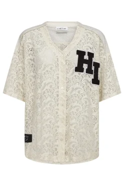 Court Lace Tee Pearl HL10466