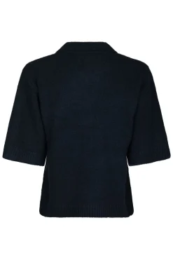 Cunna Knit Blouse Navy 166251