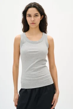 DagnaIW Melange Tank Medium Grey Melange 301744 30106863