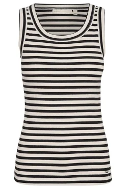 DagnaIW Striped Tank Black / Whisper White 30107268