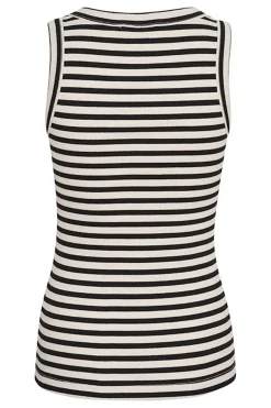 DagnaIW Striped Tank Black / Whisper White 30107268