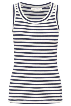 DagnaIW Striped Tank Whisper White/ Midnight Magic 30107268
