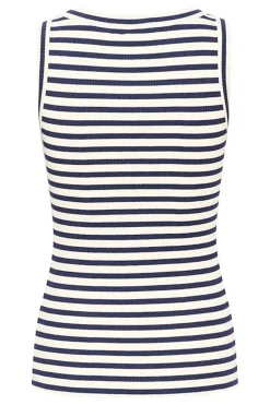 DagnaIW Striped Tank Whisper White/ Midnight Magic 30107268