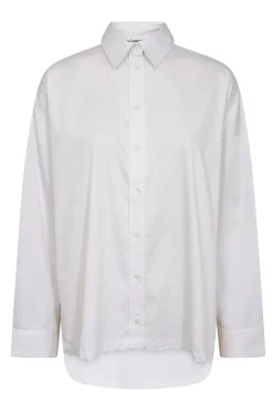 DaliaCC Oversize Slit Shirt 4000White 45097