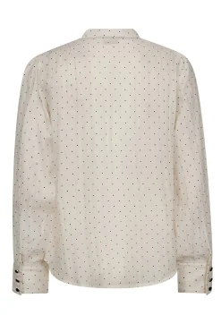 DallyCC Dot Shirt 11Off white 45008