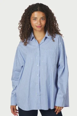 Dalma Decoration Shirt Light Blue 166911