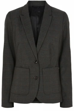 Ditte Blazer Brown check 3880/756