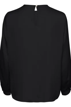 DotaIW Pleat Blouse Black 30109579