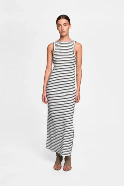 DrewGZ sl reversible stripe dr Bright White Black stripe 10909043