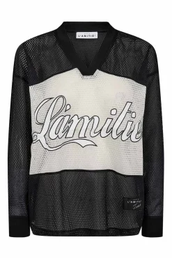 Drift Mix Logo Blouse Black HL10323