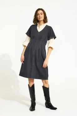 Eddy dress Grey 16529