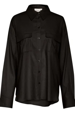 ElarahGZ linen shirt NOOS Black 10909833