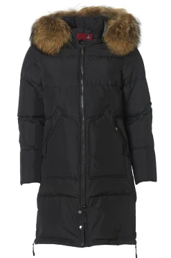 Elita with real fur Black. 2010500R