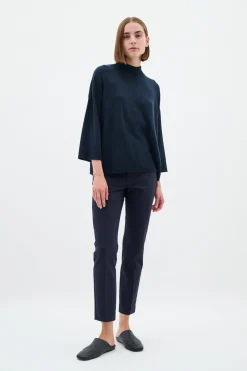 EmmyIW Slim Pant Marine Blue 300005 30110606