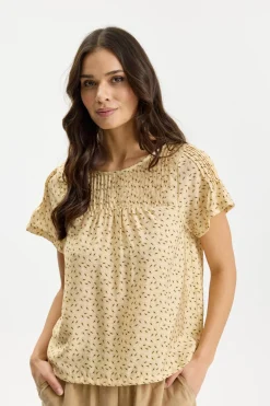 Enola blouse Butter yellow 17057