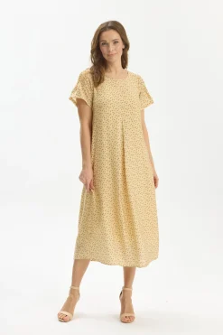 Enola dress Butter yellow 17056