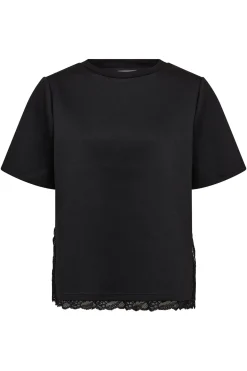 EviCC Lace Tee 96Black 43031