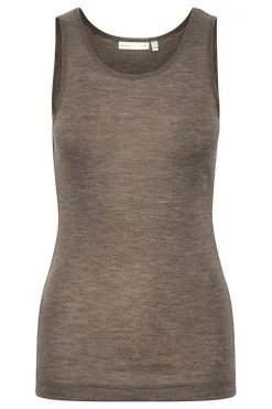FangIW Tank Brown Melange 30106095