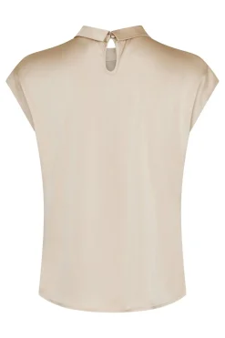 Fleur Drapy Satin Dark Sand 160990