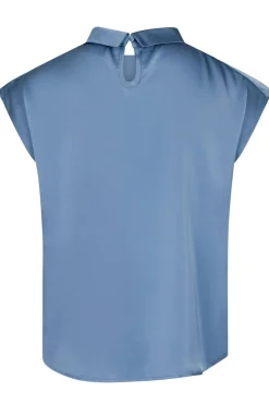 Fleur Drapy Satin DUSTY BLUE 160990