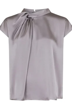 Fleur Drapy Satin Grey 160990