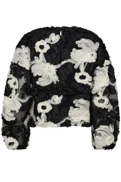 FleurCC Fluffy Blouse 96Black 35951