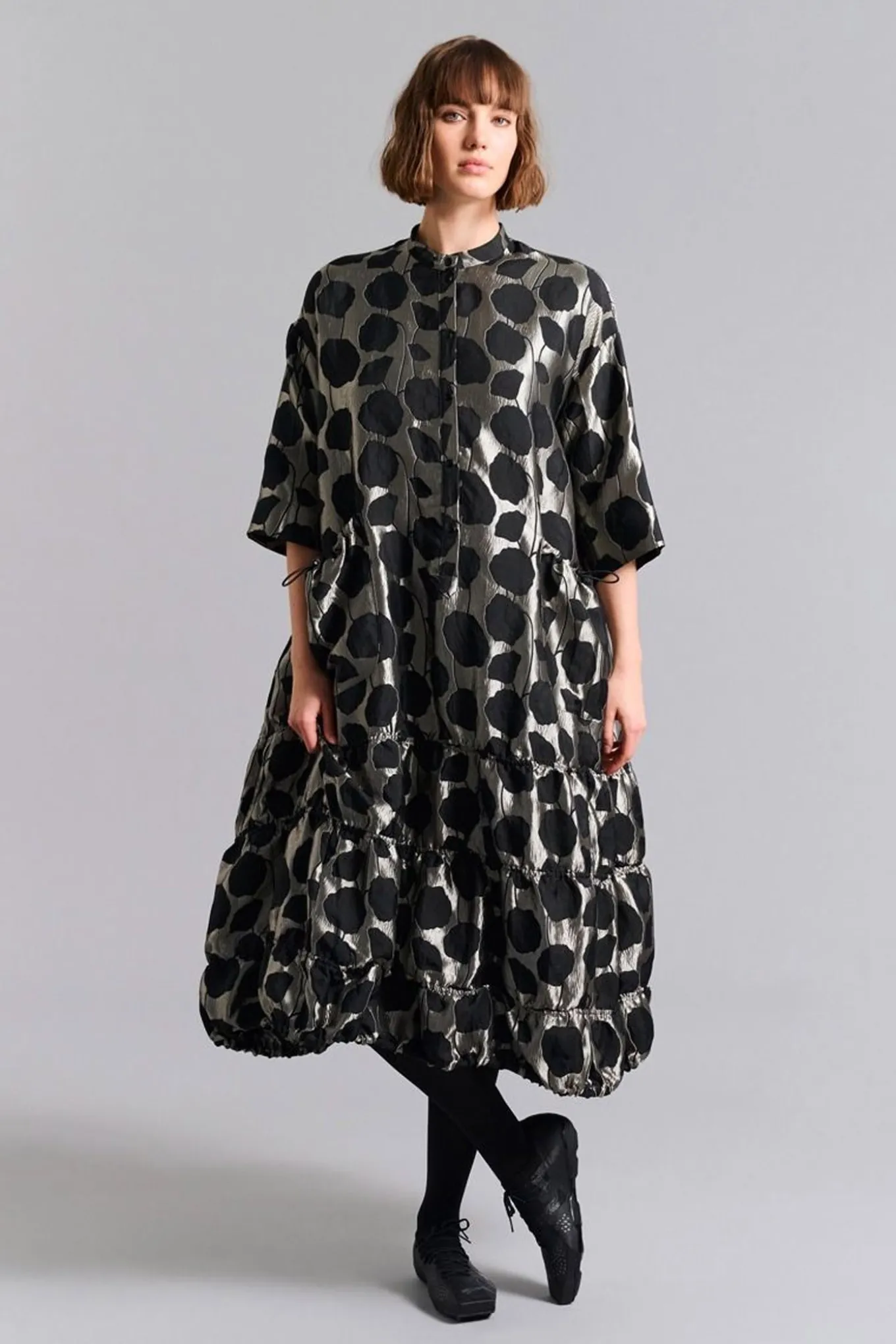 Flowerbomb lang kjole STONE/BLACK FLOWERBOMB 25924525480