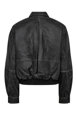 FloydCC Leather Bomber 96Black 40008