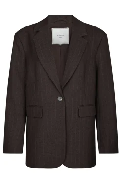 Gaby Pinstripe Dark brown 168204