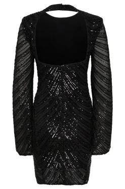 GliraGZ short dress Black sequins 10909574