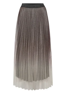 GlitterCC Plissé Skirt 145Dark Brown 34211