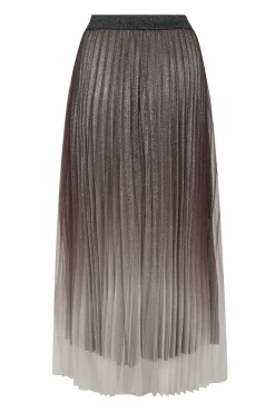 GlitterCC Plissé Skirt 145Dark Brown 34211