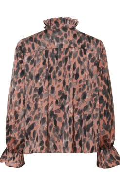 GRACIEIW PRINTED BLOUSE ROSE PAINTED DOT 900003318 30112280