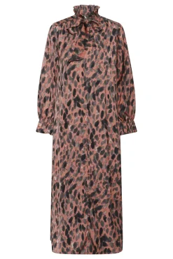 GRACIEIW PRINTED DRESS ROSE PAINTED DOT 900003318 30112281