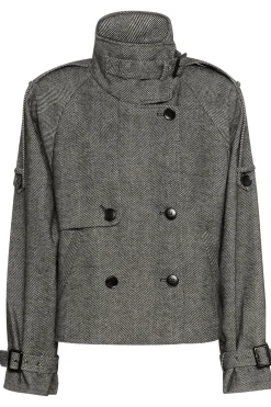 GZavic short jacket Herringbone black/grey 10910324