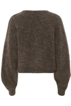 GZdebbie cardigan NOOS Chestnut Melange 10910475