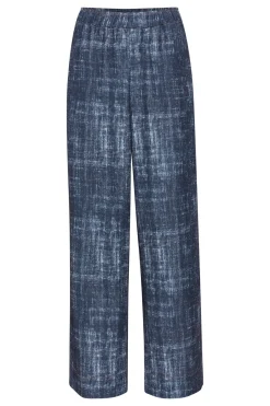 GZdemia P HW pants Dark denim structure 10910410