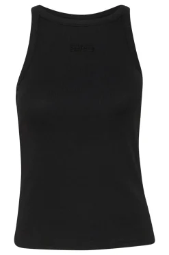 GZdrew rhinestone logo tank Black 10910297