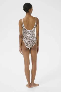 GZlelou swimsuit light leopard