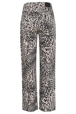 GZleora MW wide jeans Grey leopard 10910300
