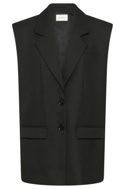 GZpaula long vest Black 100017 10910913