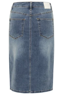 GZviva HW pencil skirt Vintage blue denim 10910730