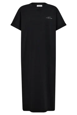 HL Crew Neck Tee Dress Black HL10123