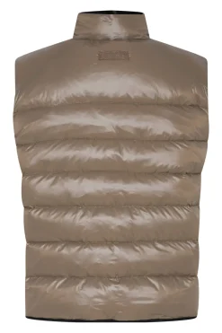 374HMBeket reversible vest 900/15 Black/Walnut HM1314