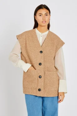 327HMBenca vest 47 Cinnamon HM1260