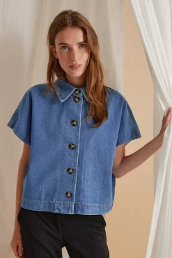 252HMBinca denim cape 210 Deep ocean HM1318