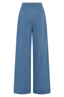 252HMNiva denim pants 210 Deep ocean HM1241