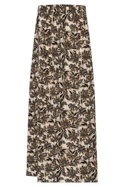 651HMSican maxi skirt 852 Shitake print HM1287