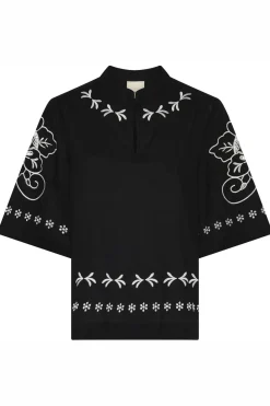 466HMTasim blouse 900 Black HM1323