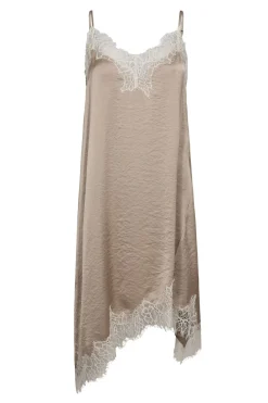 IdunCC Lace Strap Dress 320Bisquit 46105